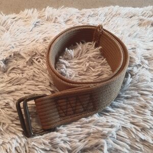 Men's Woven Belt Brown Size 32